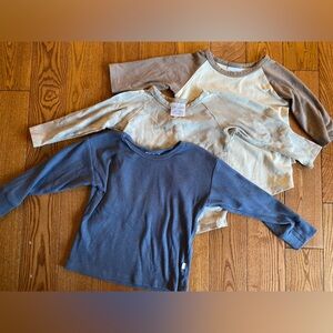 Jax and Lennon Long Sleeve Shirts Size 6-12 months
